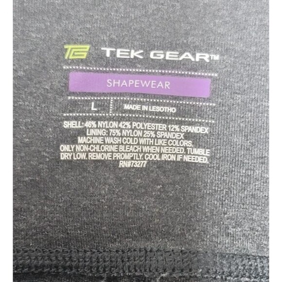 Tek Gear Shapewear Leggings Womens Size Large Gray, Comfortable - Picture 7 of 8
